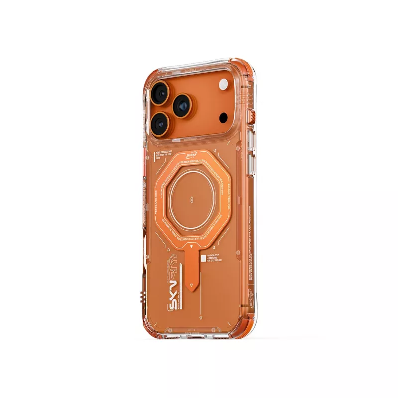 Skinarma Magma Magnetic Charging Case for iPhone 17 Pro Max, Orange