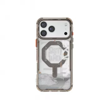 SKINARMA Sonix maciņš ar Mag-Charge magnētisko gredzenu Apple iPhone 17 Pro, akmens krāsā (SK-2025IPP6.3-SONIX-STN)