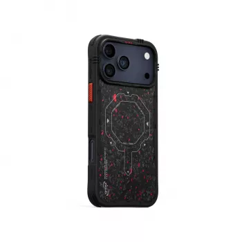 Skinarma Vektor Maciņš iPhone 17 Pro Max Magnētiskā Lādēšana Melns