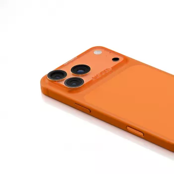 Skinarma Magma Full Matte kameras lēcas aizsargs iPhone 17 Pro Max - Oranžs