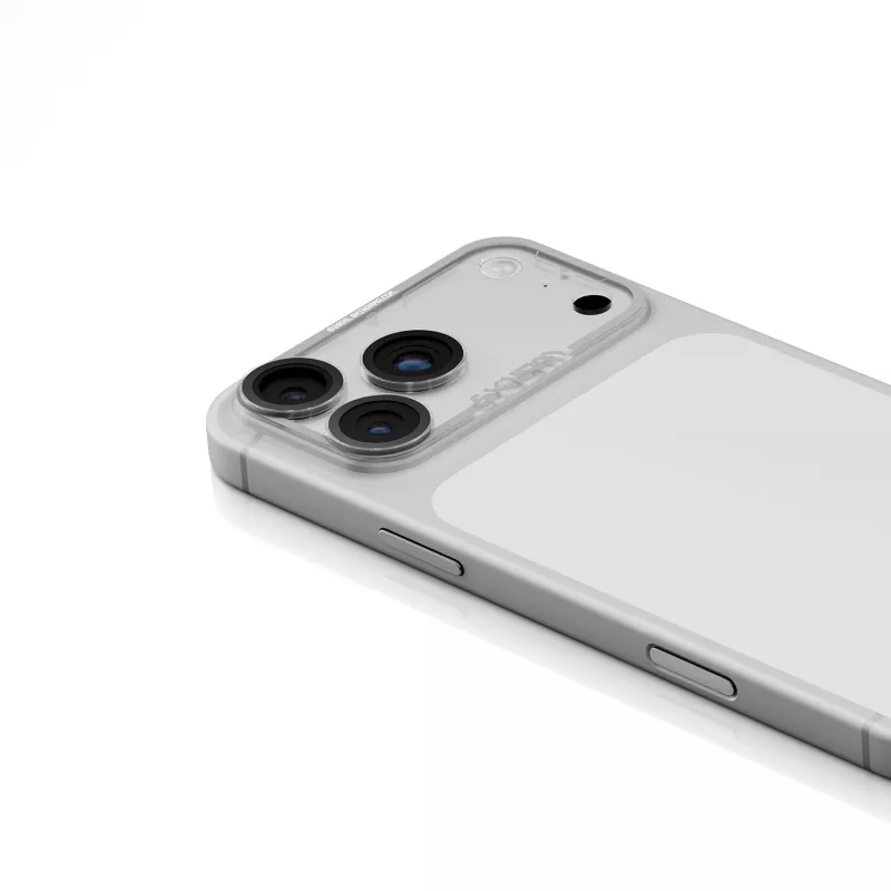 Skinarma Magma Full Matte Camera Lens Protector for iPhone 17 Pro Max - Grey