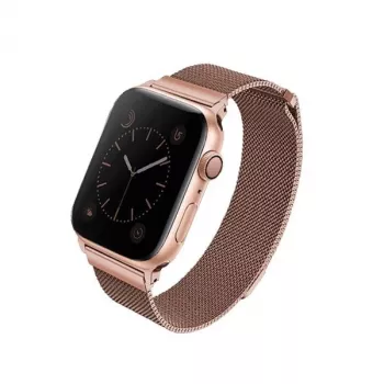 UNIQ Dante Apple Watch Siksniņa Nerūsējošais Tērauds Roze Zelts 38/40/41mm Series 1-9 SE