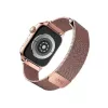 UNIQ Dante Apple Watch Siksniņa Nerūsējošais Tērauds Roze Zelts 38/40/41mm Series 1-9 SE