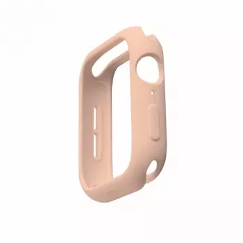 UNIQ Lino Apple Watch Case Series 4/5/6/SE/SE3 44mm - Blush Pink