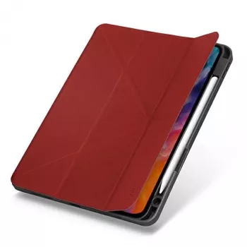UNIQ Transforma Rigor Maciņš iPad Air 10.9-collu (2020/2022) - Koraļļsarkans Antimikrobs