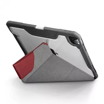 UNIQ Trexa Case for iPad Pro 11 inch 2021/2020 and iPad Air 10.9 inch 2022/2020, Antimicrobial, Red