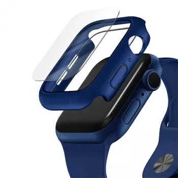 UNIQ Nautic aizsargmaciņš Apple Watch Series 4/5/6/SE/SE3 40mm Zils