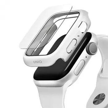 UNIQ Nautic aizsargmaciņš Apple Watch Series 4/5/6/SE/SE3 44mm Balts