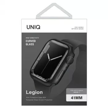 UNIQ Legion Watch Case Apple Watch Series 7/8/9 41mm Melns