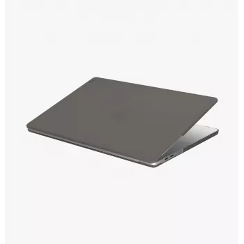 UNIQ Claro Hard Shell Case MacBook Pro 14 inch M1/M2/M3/M4/M5 (2021-2026) - Smoke Matt Grey