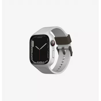 UNIQ Monos 2in1 Apple Watch Strap with Case for Series 4/5/6/7/8/9/SE/SE2/SE3 44/45mm Midnight Black