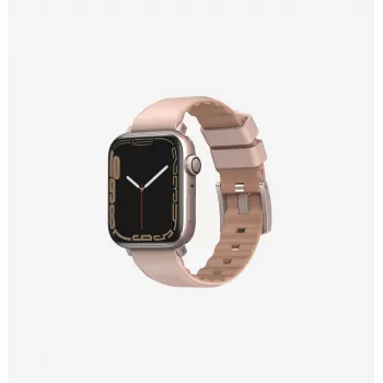 UNIQ Linus Airosoft Silicone Strap for Apple Watch 38/40/41mm - Chalk Grey