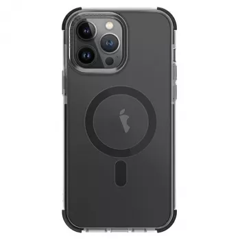 UNIQ Combat Case iPhone 14 Pro Max 6.7 inch Magclick Lādēšana Concrete Charcoal