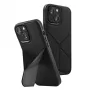 UNIQ Transforma Case iPhone 14 Plus / 15 Plus 6.7 inch Magclick Charging Ebony Black