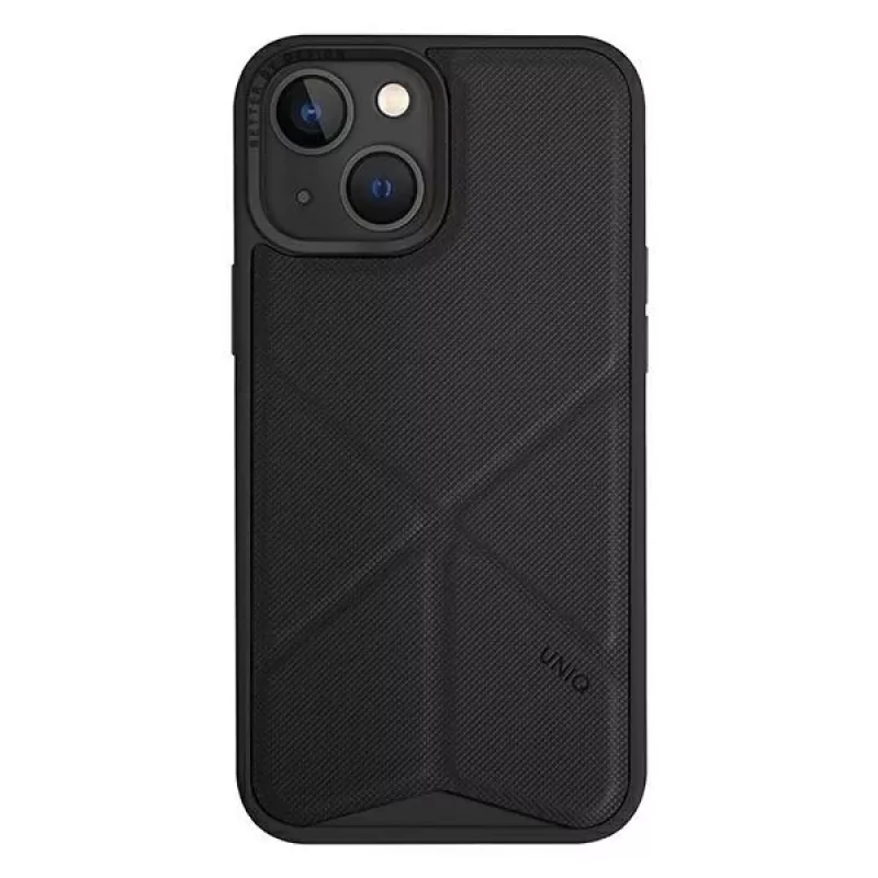 UNIQ Transforma Case iPhone 14 Plus / 15 Plus 6.7 inch Magclick Charging Ebony Black