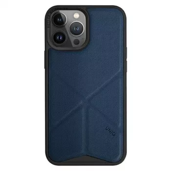 UNIQ Transforma Folio Case Apple iPhone 14 Pro 6.1 inch ar Magclick uzlādi – Electric Blue