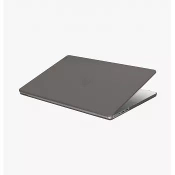 UNIQ Claro Hard Shell Case MacBook Air 13 inch M2/M3/M4/M5 Smoke Grey