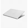 UNIQ Claro Hard Shell Case MacBook Air 13 inch M2/M3/M4/M5 Smoke Grey