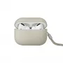 UNIQ Lino Silicone Case for AirPods Pro 2nd Generation (2022/2023) - Beige Ivory