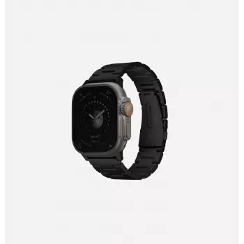 UNIQ Osta Apple Watch Siksniņa 42/44/45/49mm Nerūsējošais Tērauds Sudrabs/Titāna Sudrabs