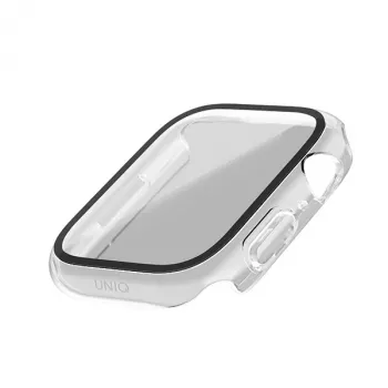 UNIQ Nautic Maciņš Apple Watch Series 7/8/9 41mm Caurspīdīgs/Balodis