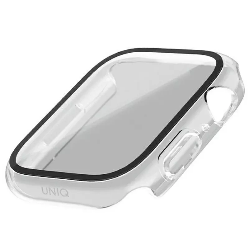 UNIQ Nautic aizsargmaciņš Apple Watch Series 7/8/9 45mm, caurspīdīgs
