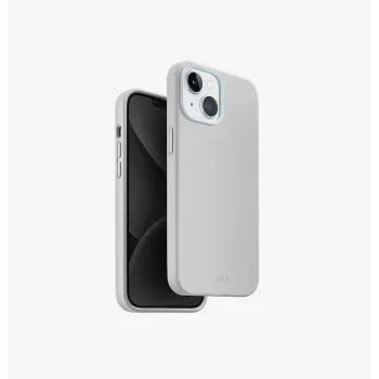 UNIQ Lino Hue Magclick Charging Case iPhone 15/14/13 6.1 inch Chalk Grey