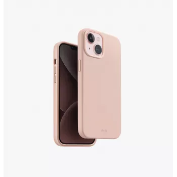 UNIQ Lino Hue Magclick Charging Case iPhone 15/14/13 6.1 inch Chalk Grey