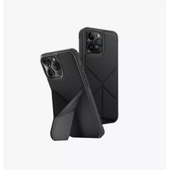 UNIQ Transforma Case iPhone 15 Pro Max 6.7 inch MagClick Charging Ebony Black
