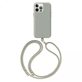 UNIQ Coehl Creme Case for iPhone 15 Pro Max 6.7 inch Magnetic Charging Soft Sage