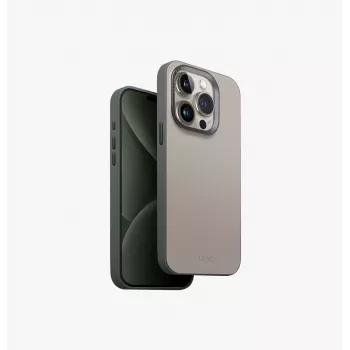UNIQ Lyden DS Magclick Charging Case iPhone 15 Pro 6.1 inch Canary Yellow / Flint Grey