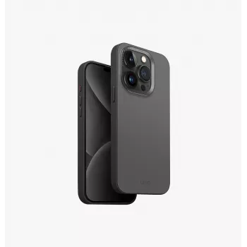 UNIQ Lyden DS MagClick Charging Case Apple iPhone 15 Pro 6.1 collas Charcoal Grey-Black