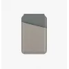 UNIQ Lyden DS Magnetic Wallet Stand with RFID Protection for MagSafe, Charcoal Grey-Black