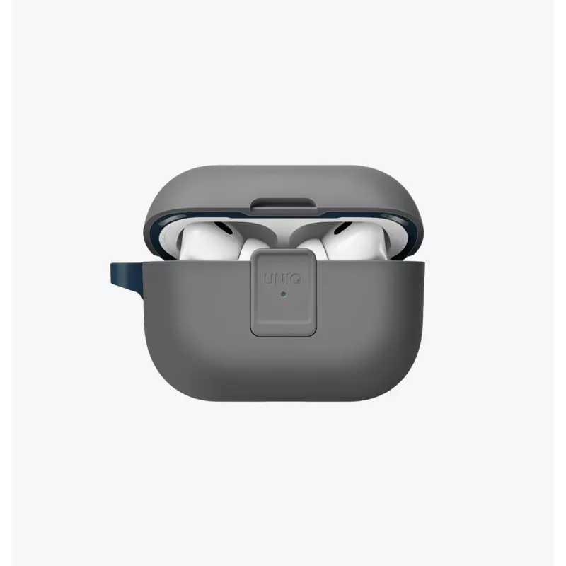 UNIQ Clyde Lock Case AirPods Pro 2 (2022/2023) - Charcoal/Dark Grey