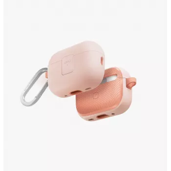 UNIQ Clyde Lock Case AirPods Pro 2 (2022/2023) – gaiši rozā / krēmrozā