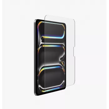 UNIQ Optix Clear rūdīta stikla ekrāna aizsargs iPad Pro 13 M4 2024 / M5 2025 ar uzlikšanas rāmi