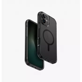 UNIQ Combat Case iPhone 16 Plus 6.7 inch Magclick Carbon Black