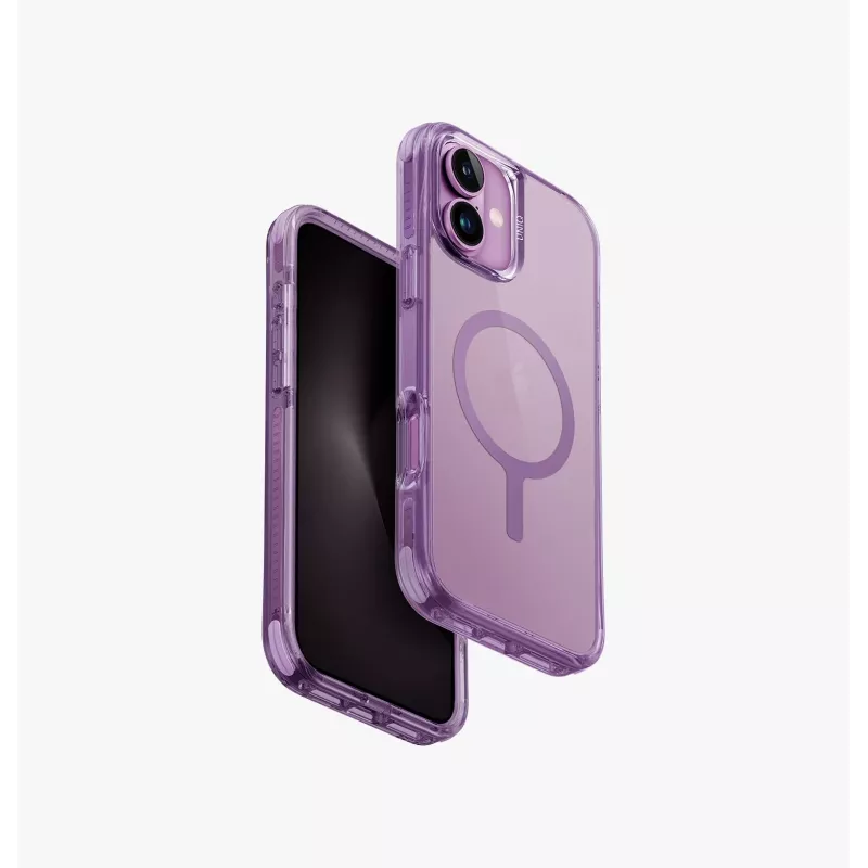 UNIQ Combat Case iPhone 16 Plus 6.7 inch Magclick Carbon Black