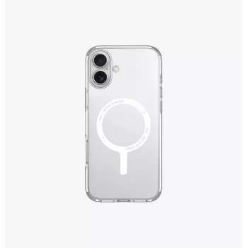 UNIQ Clario Case iPhone 16 Plus 6.7 collas Magclick Lādēšana Caurspīdīgs