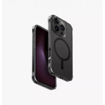 UNIQ LifePro Xtreme MagClick Maciņš iPhone 16 Pro 6.3 collu Dūmakaini Pelēks
