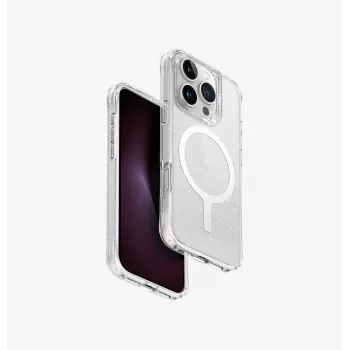 UNIQ LifePro Xtreme Magclick Charging Case iPhone 16 Pro 6.3 inch Caurspīdīgs Tinsel Lucent
