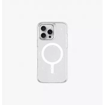 UNIQ LifePro Xtreme Magclick Charging Case iPhone 16 Pro 6.3 inch Caurspīdīgs Tinsel Lucent