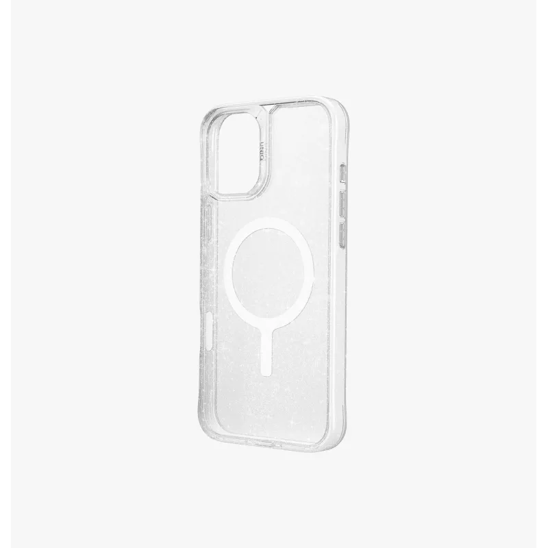UNIQ LifePro Xtreme Magclick Charging Case iPhone 16 Pro 6.3 inch Caurspīdīgs Tinsel Lucent
