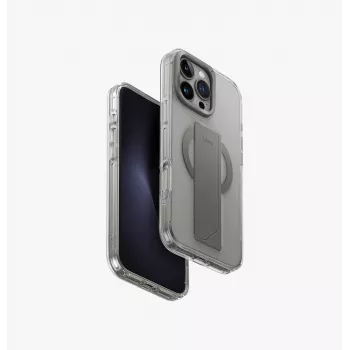 UNIQ Heldro Max MagClick Charging Case iPhone 16 Pro Max 6.9 inch Black/Vapour Smoke