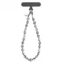 UNIQ Coehl Candy Gem Handstrap Silver Sparkling - Universāla telefona plaukstas siksniņa