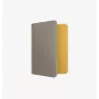 UNIQ Belmont RFID Passport Holder Grey/Yellow