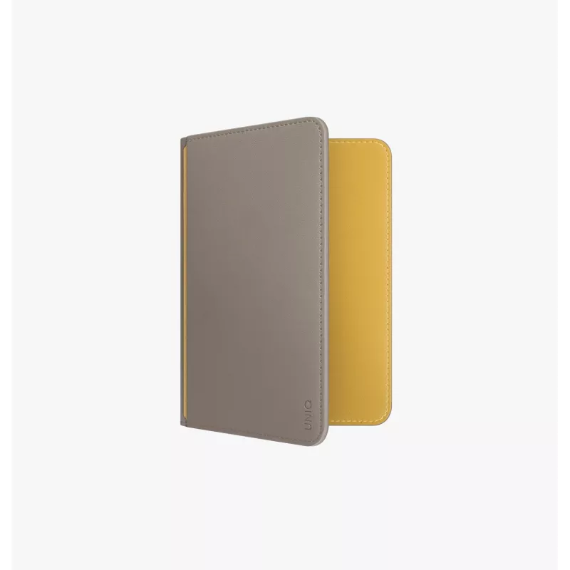 UNIQ Belmont RFID Blocking Passport Case Terracotta Ivory