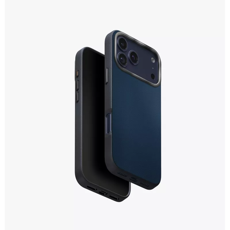 UNIQ Lyden DS Maciņš iPhone 17 Pro Max MagClick Charging Dzeltens/Pelēks