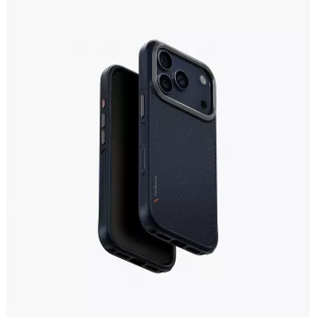 UNIQ Keva Maciņš iPhone 17 Pro MagClick Lādēšanai Zils