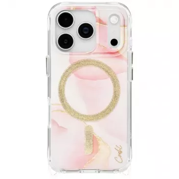 UNIQ Coehl Aeris Case priekš iPhone 17 Pro, magnētiskā uzlāde, rozā